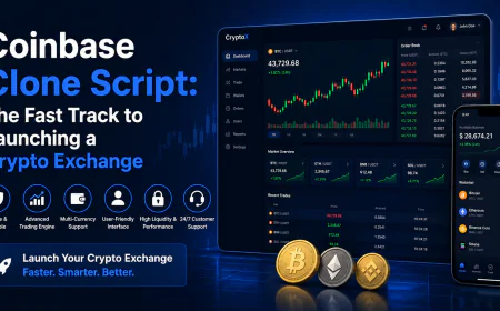 Coinbase Clone Script: The Fast Track to Launching a Crypto Exchange