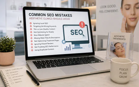 Common SEO Mistakes Aesthetic Clinics Should Avoid