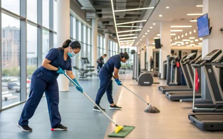 Why Investing in a Professional Gym Cleaning Service Is Essential for Every Fitness Facility?