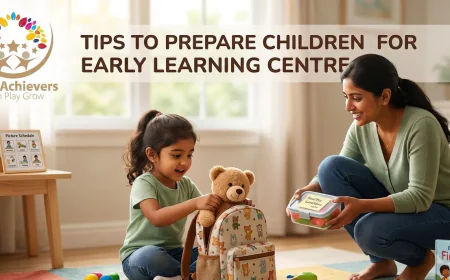 Tips to Prepare Children For Early Learning Centre
