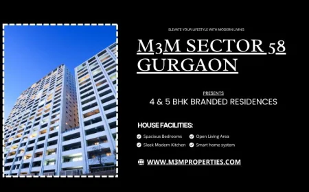 M3M Sector 58 Gurgaon – Elevating Everyday Living with Exclusive Low-Rise Luxury Homes  – Elevating Everyday Living with Exclusive Low-Rise Luxury Homes