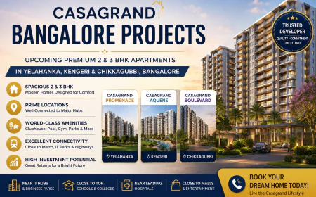 Casagrand Upcoming Projects in Bangalore | 2 & 3 BHK Homes