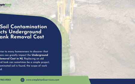 How Soil Contamination Impacts Underground Oil Tank Removal Cost in NJ