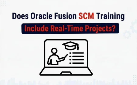 Does Oracle Fusion SCM Training Include Real-Time Projects?
