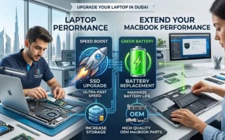 Upgrade Your Laptop Performance with Professional Repair and Enhancement Solutions in the Dubai