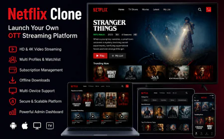 Why a Netflix Clone Is a Smart Choice for OTT Streaming Startups