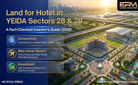 Land for Hotel in YEIDA Sectors 28 & 29: A Fact-Checked Investor's Guide (2026)