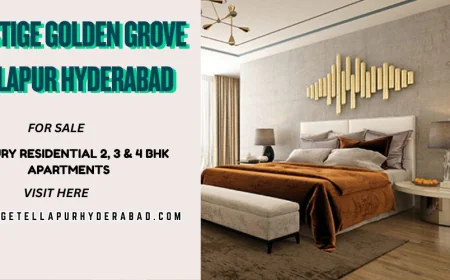 Prestige Golden Grove – A New Benchmark for Luxury Living in Tellapur, Hyderabad – A New Benchmark for Luxury Living in Tellapur, Hyderabad