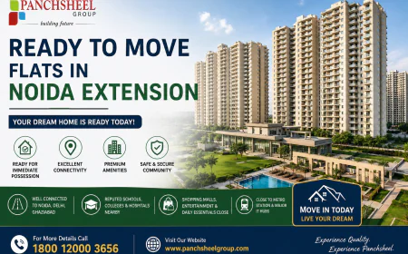 Ready to Move Flats in Noida Extension – Your Dream Home Awaits