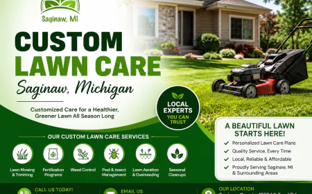 Custom Lawn Care in Saginaw, MI: Tailored Treatments for a Healthier, Greener Yard