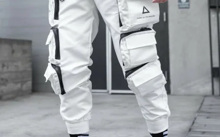 Men's Classic Relaxed Fit Cargo Pants with Multi-Pocket Design