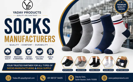 Top 10 Socks Manufacturers in India (2026): Leading Brands for Quality