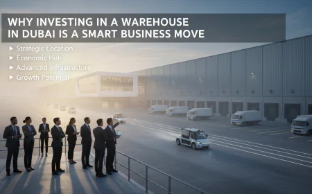 Why Investing in a Warehouse in Dubai Is a Smart Business Move