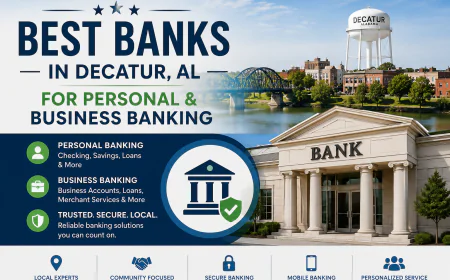 Best Banks in Decatur AL for Personal & Business Banking