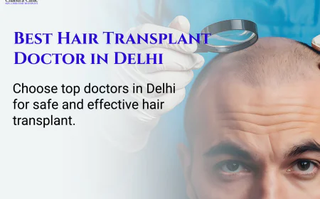 How to Find a Trusted Hair Transplant Doctor in Delhi for Natural Results