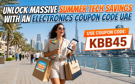 Unlock Massive Summer Tech Savings with an Electronics Coupon Code UAE