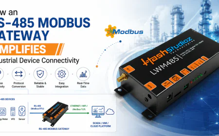 How an RS-485 Modbus Gateway Simplifies Industrial Device Connectivity