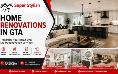 Home Renovations in GTA: Transform Your Home with Expert Renovation Services