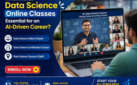 What Makes Data Science Online Classes Essential for an AI-Driven Career?