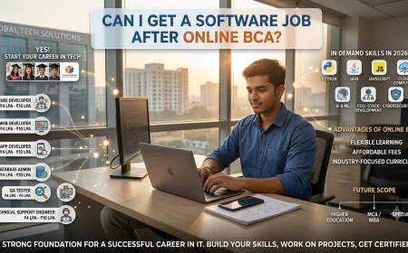 Can You Get a Software Job After Online BCA? Career Scope & Salary