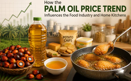 How the Palm Oil Price Trend Influences the Food Industry and Home Kitchens