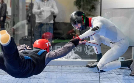 Indoor skydiving som den ultimata presenten och upplevelsen för livsnjutare