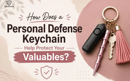 How Does a Personal Defense Keychain Help Protect Your Valuables?