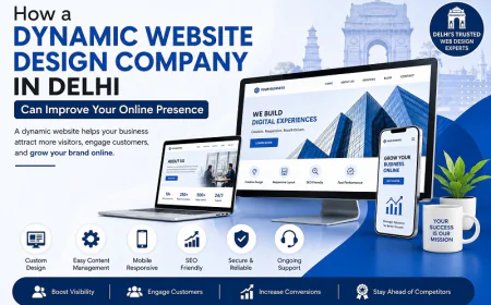 How a Dynamic Website Design Company in Delhi Can Improve Your Online Presence