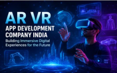 AR VR App Development Company India: Building Immersive Digital Experiences for the Future