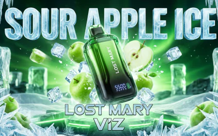 Sour Apple Ice Lost Mary VIZ – Crisp Flavor with Long-Lasting Performance