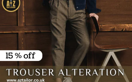 Trouser Zip Replacement St Albans – Professional Zip Repairs by A & Z Tailor