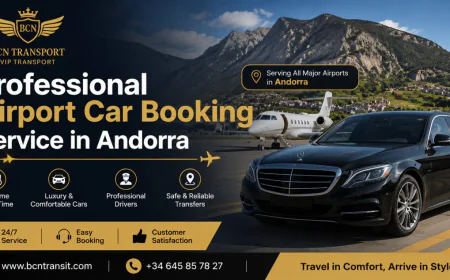 Professional Airport Car Booking Service in Andorra