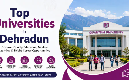Top Universities in Dehradun: A Student’s Complete Guide to Choosing the Best University