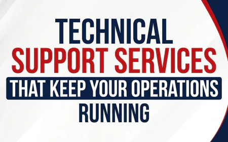 Technical Support Services That Keep Your Operations Running