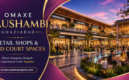 Omaxe Kaushambi – The Ideal Destination for Premium Retail Shops & Food Court Spaces in Ghaziabad