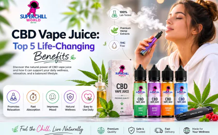 Top 5 CBD Vape Juice Benefits for Daily Wellness