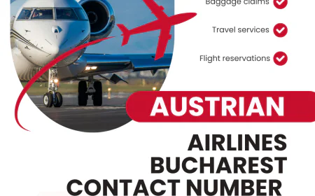Austrian Airlines Bucharest Contact Number +1-888-738-0817