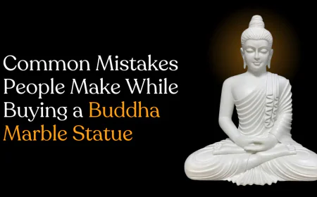 Common Mistakes People Make While Buying a Buddha Marble Statue