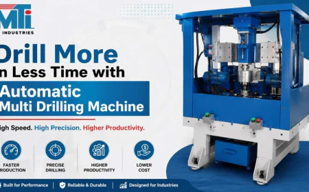 Drill More in Less Time with Automatic Multi Drilling Machine