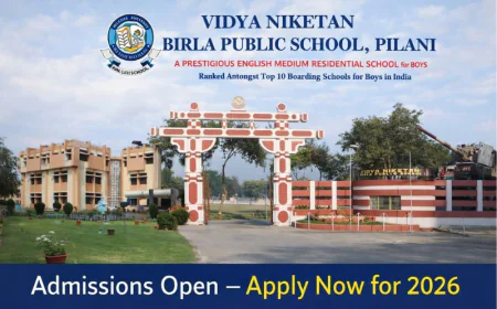 A Complete Guide to Choosing Birla School Pilani for Quality Education