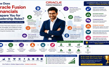 How Does Oracle Fusion Financials Prepare You for Leadership Roles?