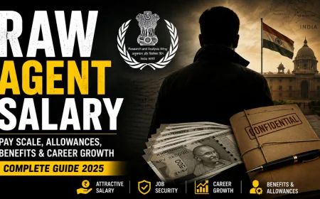 RAW Agent Salary 2026: In-Hand Salary, Pay Scale, Allowances, Job Profile & Career Growth