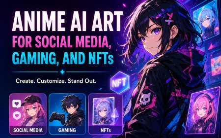 Anime AI Art for Social Media, Gaming, and NFTs