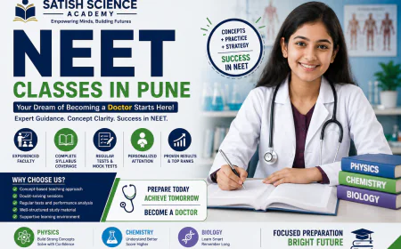 Top NEET Classes in Pune | Expert Medical Entrance Coaching at Satish Science Academy