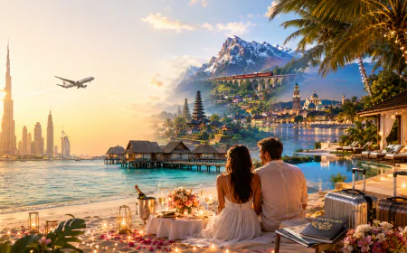 Honeymoon Packages Dubai: 7 Dream Destinations Every Newlywed Couple Should Explore