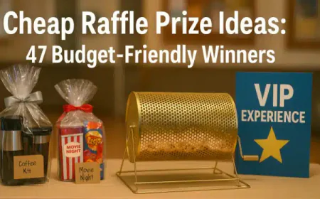 Raffle Prize Ideas for Adults: 25 Exciting Prizes That Boost Fundraising Success