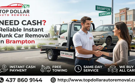 Need Cash? Reliable Instant Junk Car Removal in Brampton