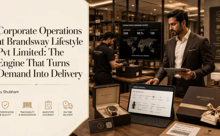 Corporate Operations at Brandsway Lifestyle Pvt Limited: The Engine That Turns Demand Into Delivery