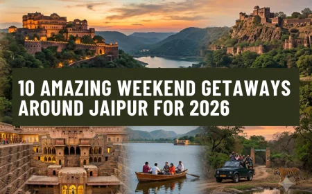 10 Amazing Weekend Getaways Around Jaipur for 2026