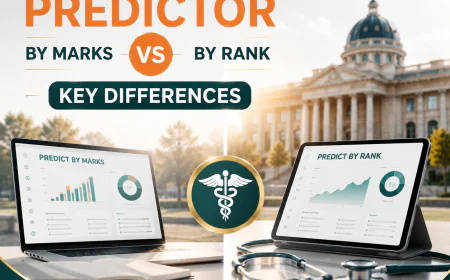NEET College Predictor by Marks vs Rank: Key Differences